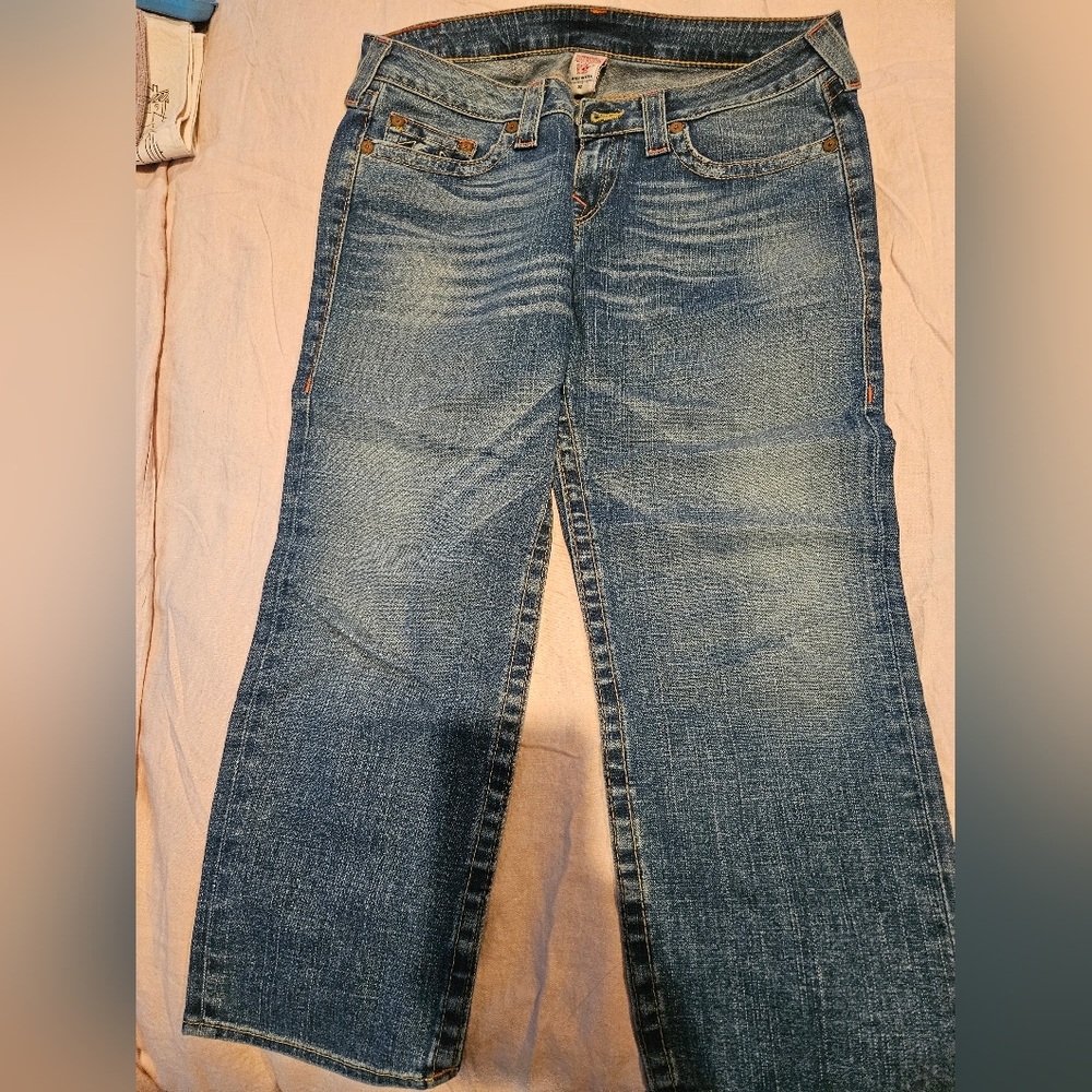True Religion Cropped Jeans